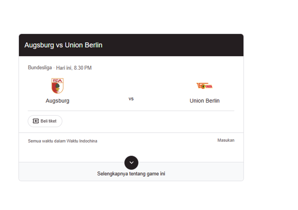 FC Augsburg vs Union Berlin
