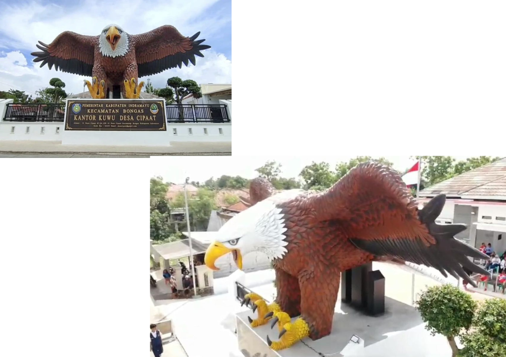 Patung Rajawali Raksasa di