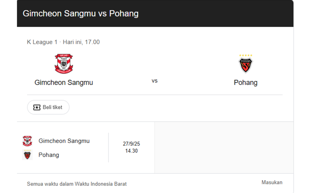 Bola Korea K-League 