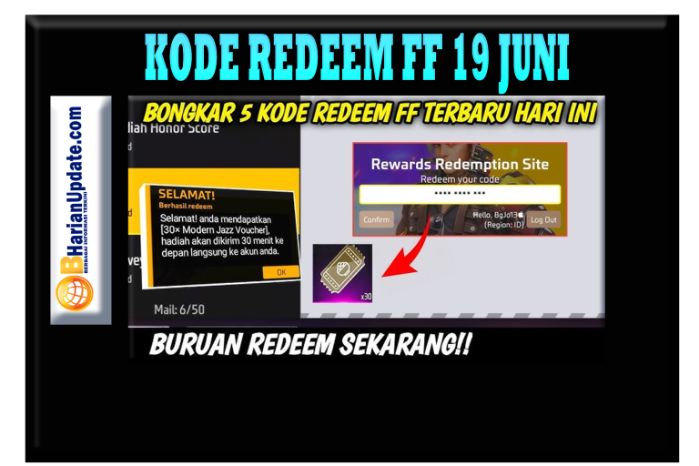 Kode Redeem FF