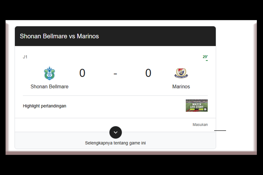 Jadwal Bola Hari Ini