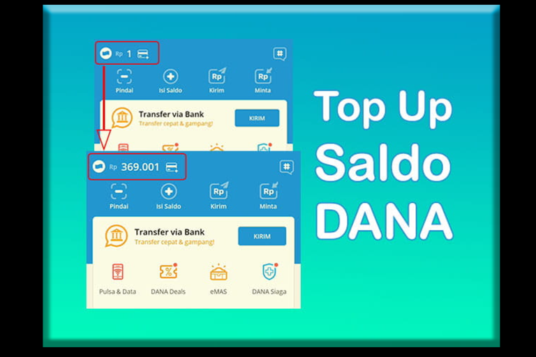 Top Up Saldo DANA