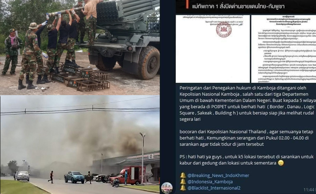 Perang Kamboja & Thailand