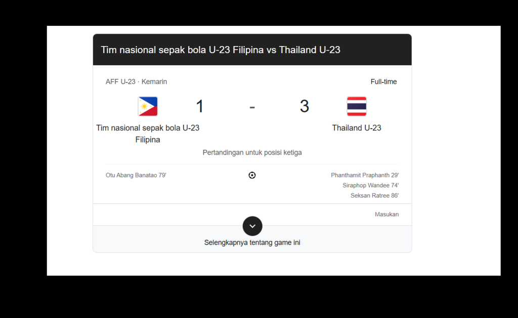 Jadwal Bola Hari Ini
