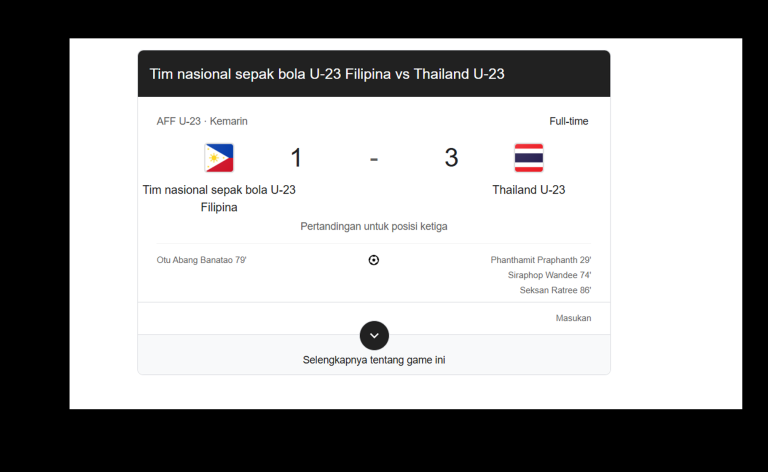 Jadwal Bola Hari Ini
