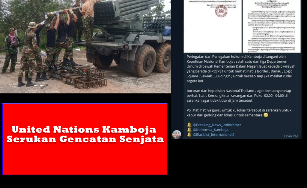 Kamboja Serukan Gencatan Senjata