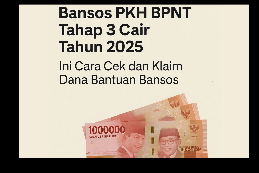Cek Bansos Pkh Bpnt 2025 Kapan Cair