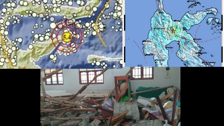 Gempa Bermagnitudo 6 Mengguncang