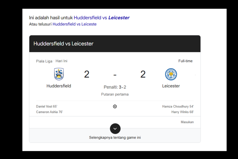 Jadwal Bola Hari Ini