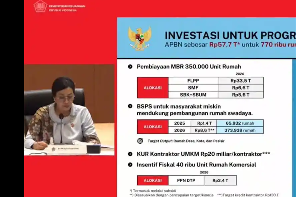 Menteri Keuangan Sri Mulyani