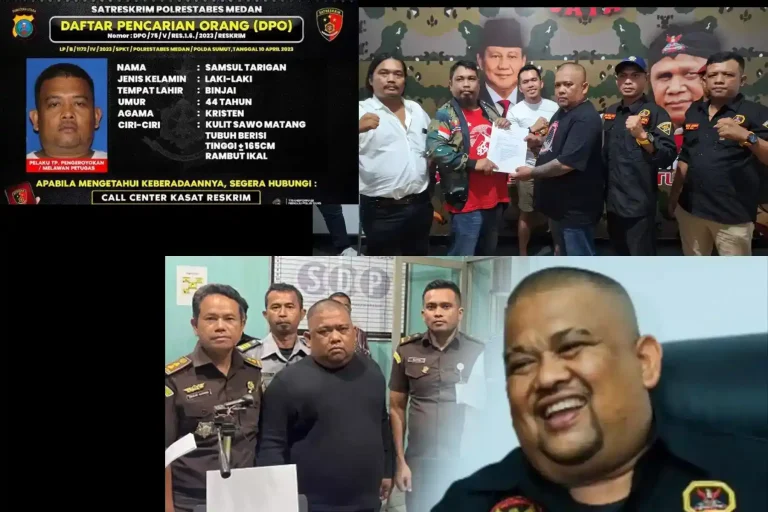 Samsul Tarigan Ditangkap Polisi