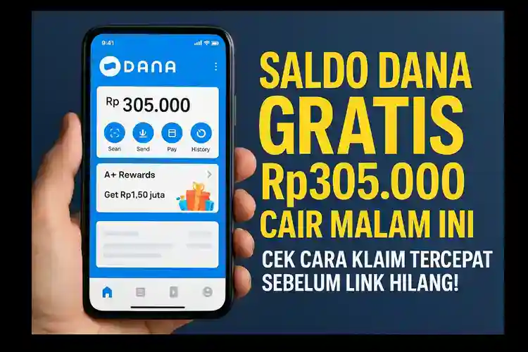 Cara Klaim Saldo Dana Gratis