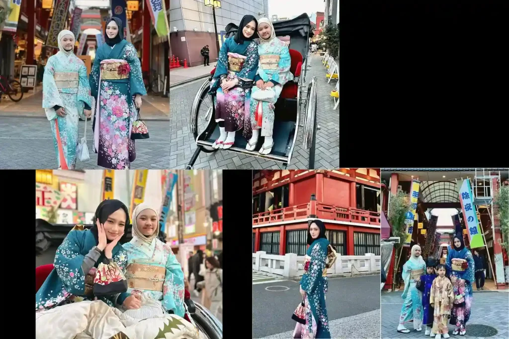 Inara Rusli di Jepang