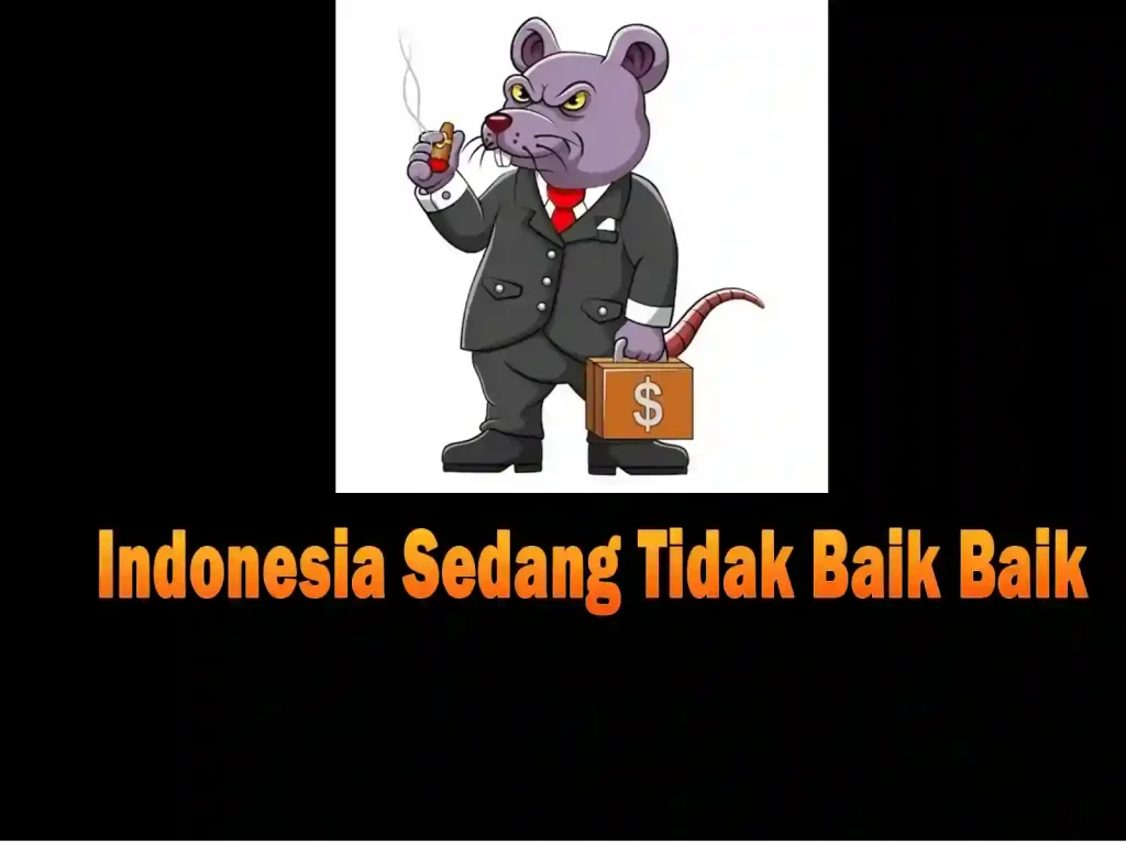 Indonesia Sedang Tidak Baik Baik