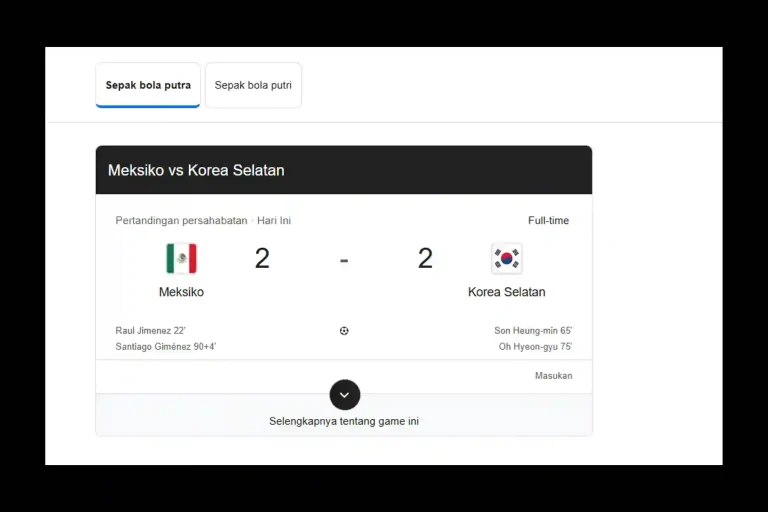 Jadwal Bola Live Streaming