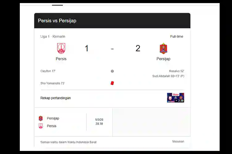 Live Streaming Jadwal Bola